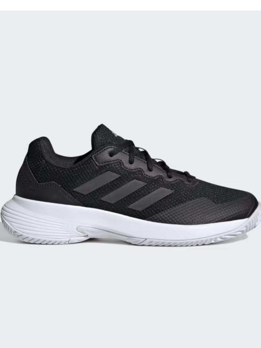 adidas women’s Black Athletic Running Sneakers with White Sole